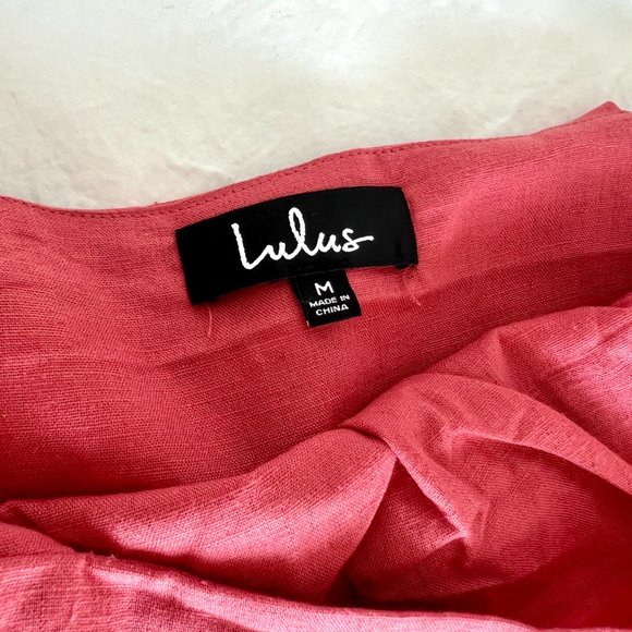 Rust red Lulu's mini dress - Picture 10 of 10